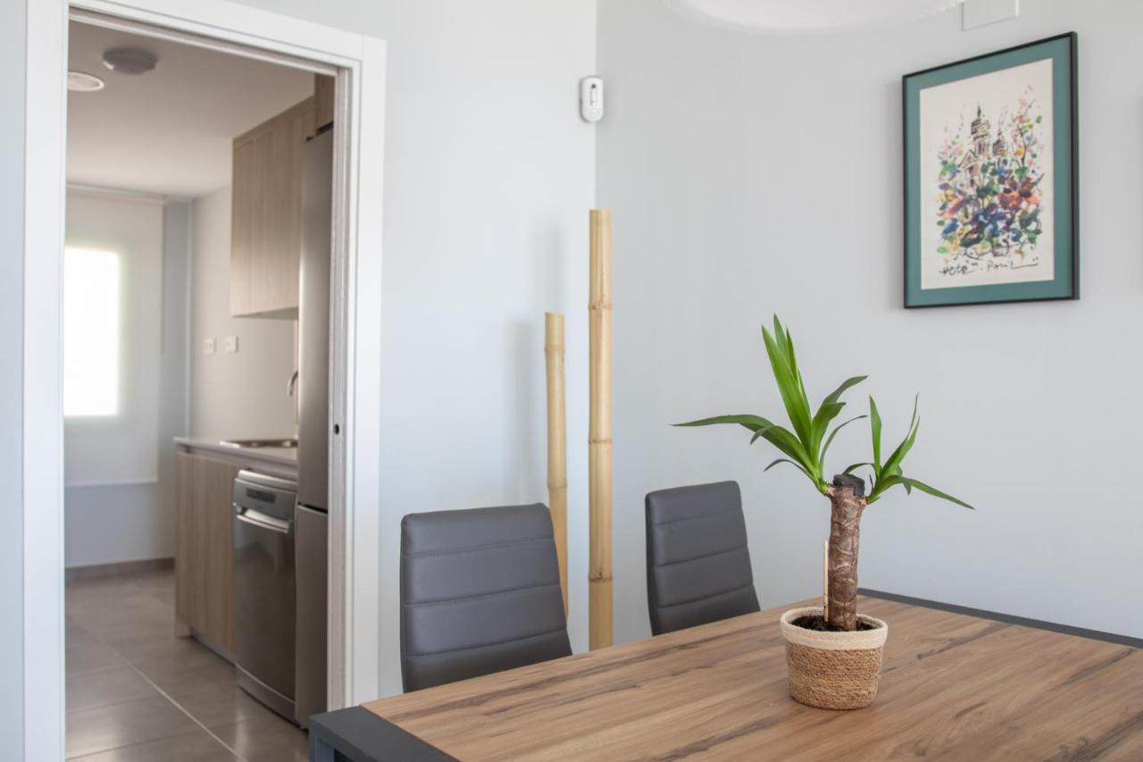 Precioso Apartamento Frente A La Playa Con Piscina Mojácar Exterior foto