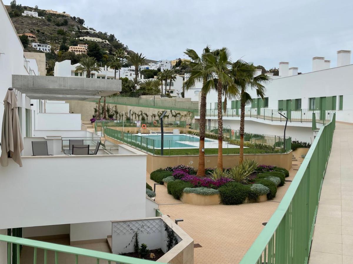 Precioso Apartamento Frente A La Playa Con Piscina Mojácar Exterior foto